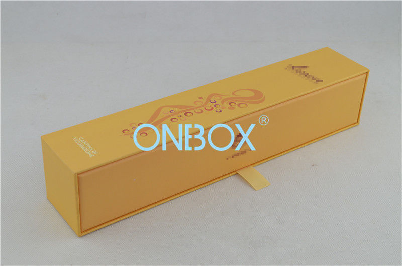 Custom Printed Wine Packaging Boxes Removable Insert In Full Colors
